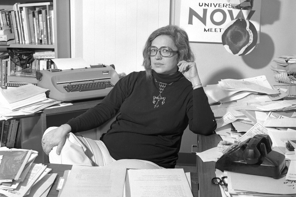 woman in office