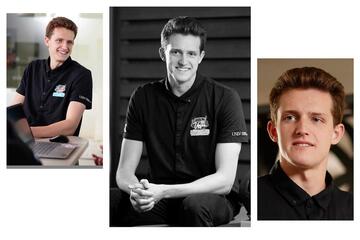 Tryptic Portrait of Stephen Butler Tryptic Portrait of Stephen Butler